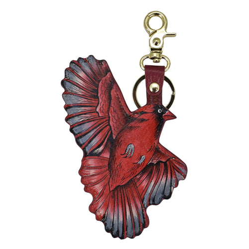 Anuschka Cardinal Family Bag Charm