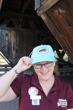 Covered Bridge Cap - Light Blue