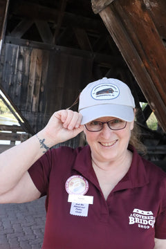 Covered Bridge Cap - Light Gray