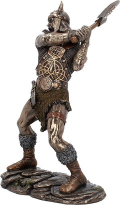 Viking Warrior with Axe Statue