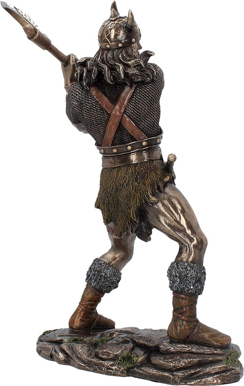 Viking Warrior with Axe Statue