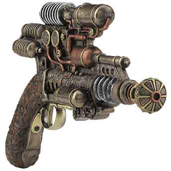 Steampunk Gauss Coil Pistol