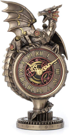 Steampunk Dragon Gear Clock