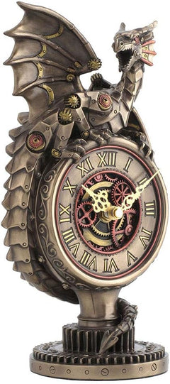 Steampunk Dragon Gear Clock