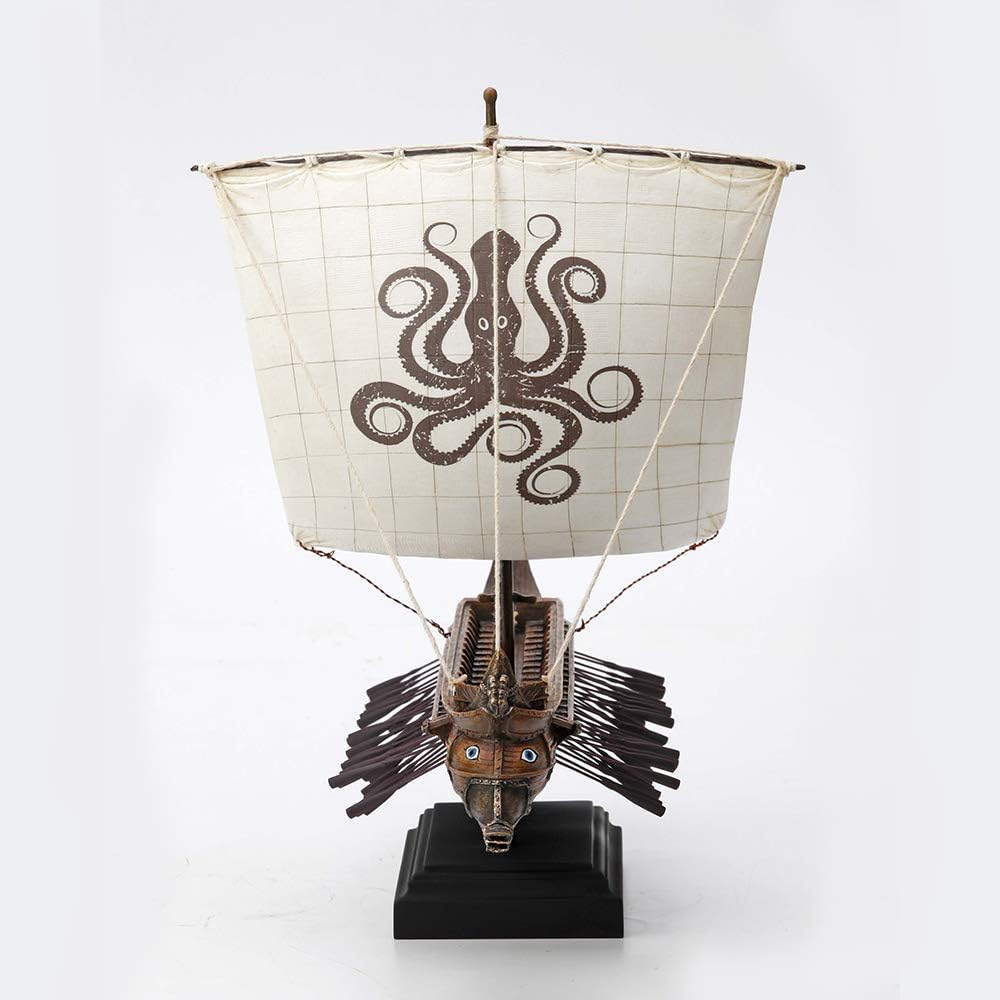銅で編んだ舟形お絞り入れ　3ケ Greek Kraken Trireme Statue – The Covered Bridge and Leather Shop