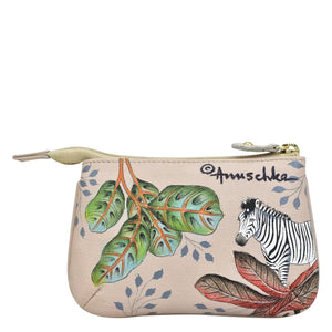 Anuschka African Adventure Medium Zip Pouch