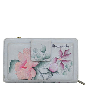 Anuschka Bel Fiori Wallet Crossbody