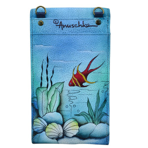 Anuschka Little Mermaid Smartphone Crossbody