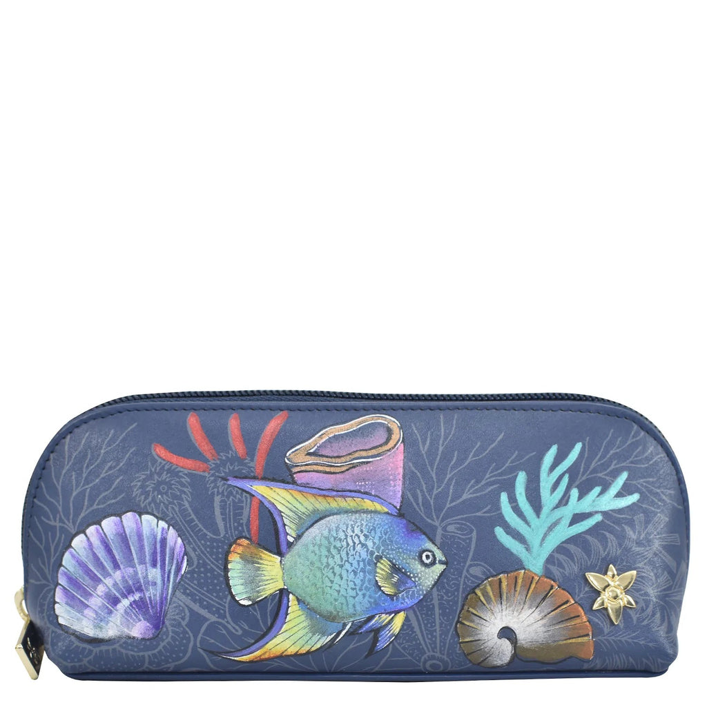 Anuschka Mystical Reef Cosmetic and Eyeglass Pouch