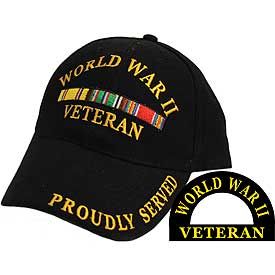 Veteran World War II Cap