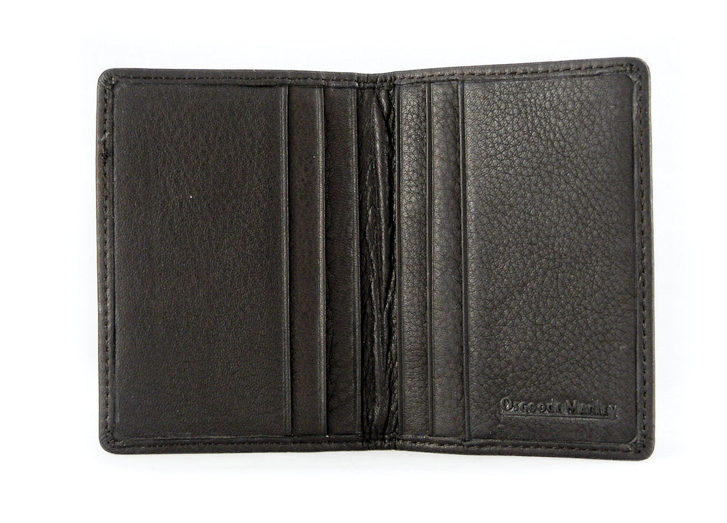 Osgoode Marley 6 Pocket Leather Card Case Wallet