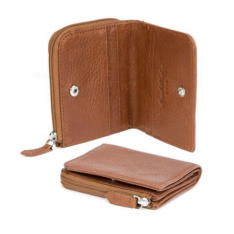 Osgoode Marley Men's RFID Zip Pocket Leather Billfold