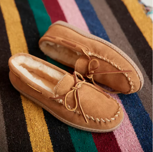 Sheepskin Hardsole Slipper - Natural