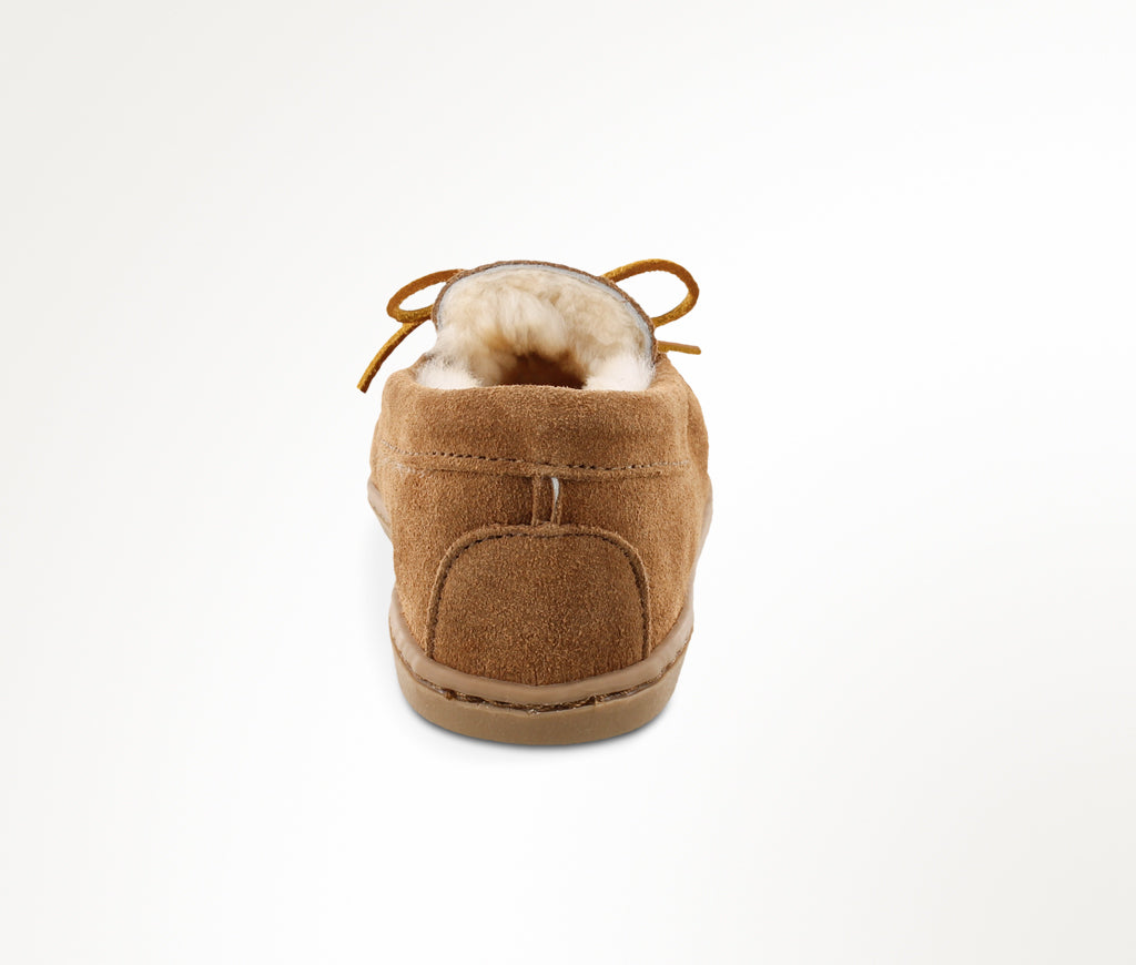 Sheepskin Hardsole Slipper Tan