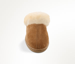 Sheepskin Clog Slipper - Tan