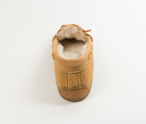 Minnetonka Pile Lined Hardsole - Tan