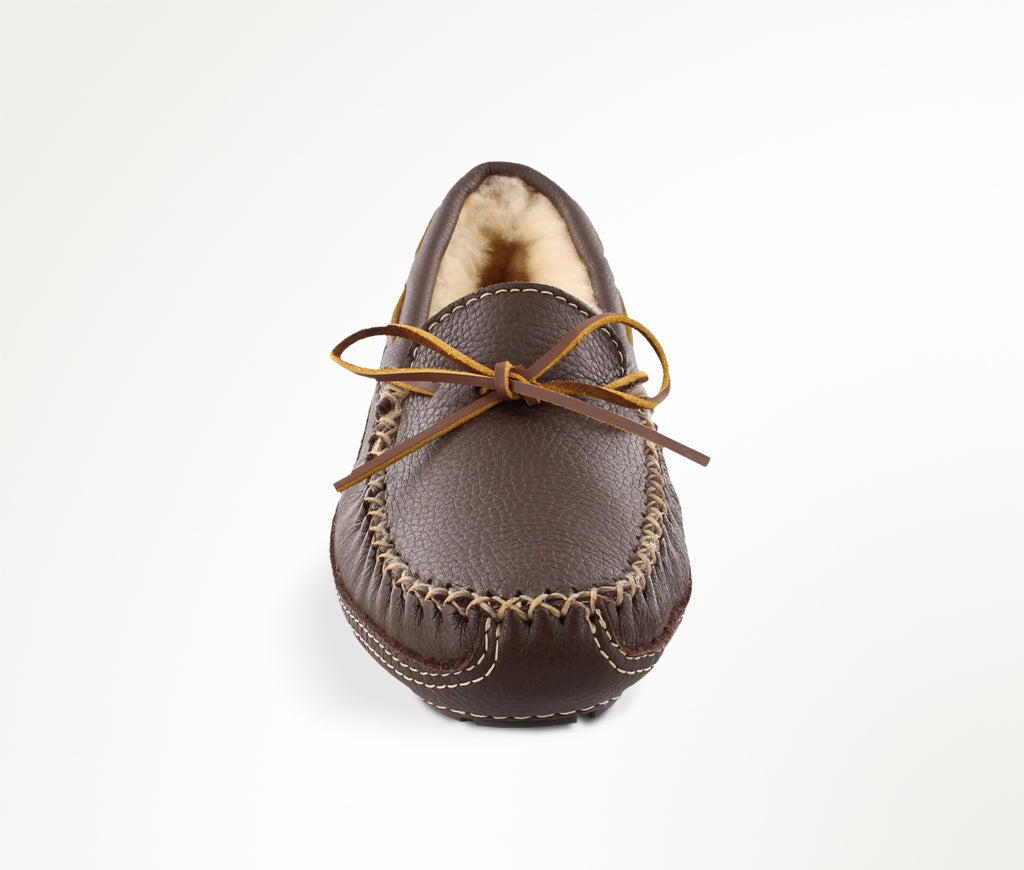 Minnetonka sheepskin moose slipper store