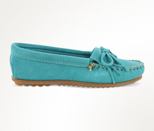 Kilty Moccasin - Turquoise