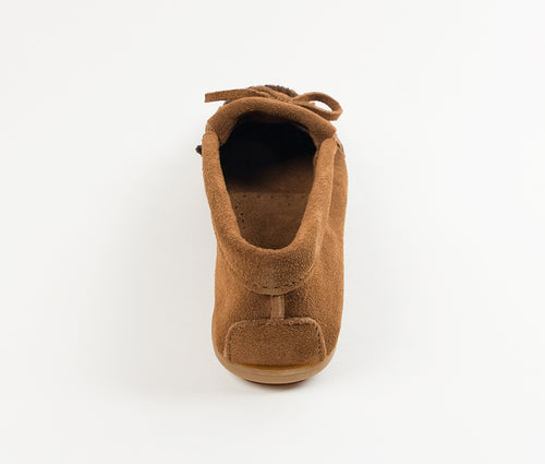Minnetonka Kilty Moccasin - Dusty Brown