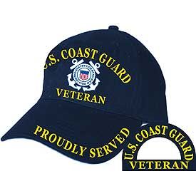 Coast Guard Proudly Served Cap