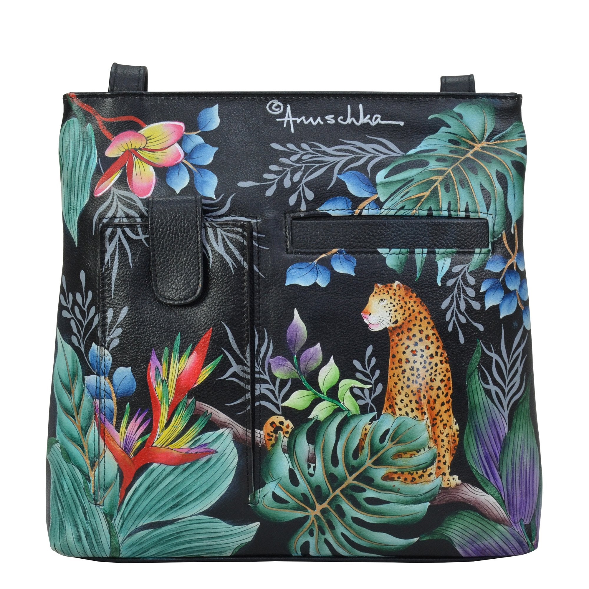 Anuschka Jungle Queen Medium Crossbody