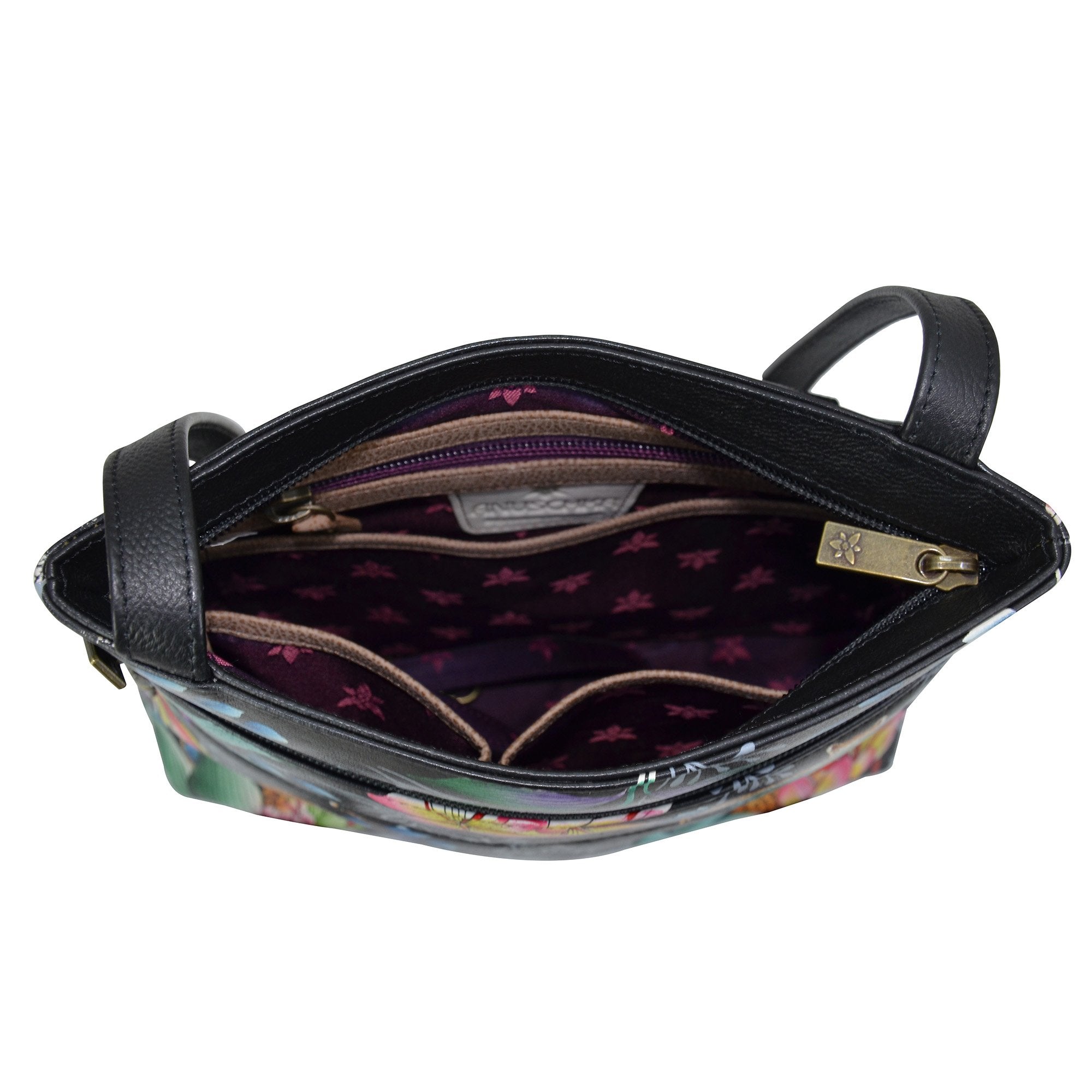 Anuschka Jungle Queen Medium Crossbody