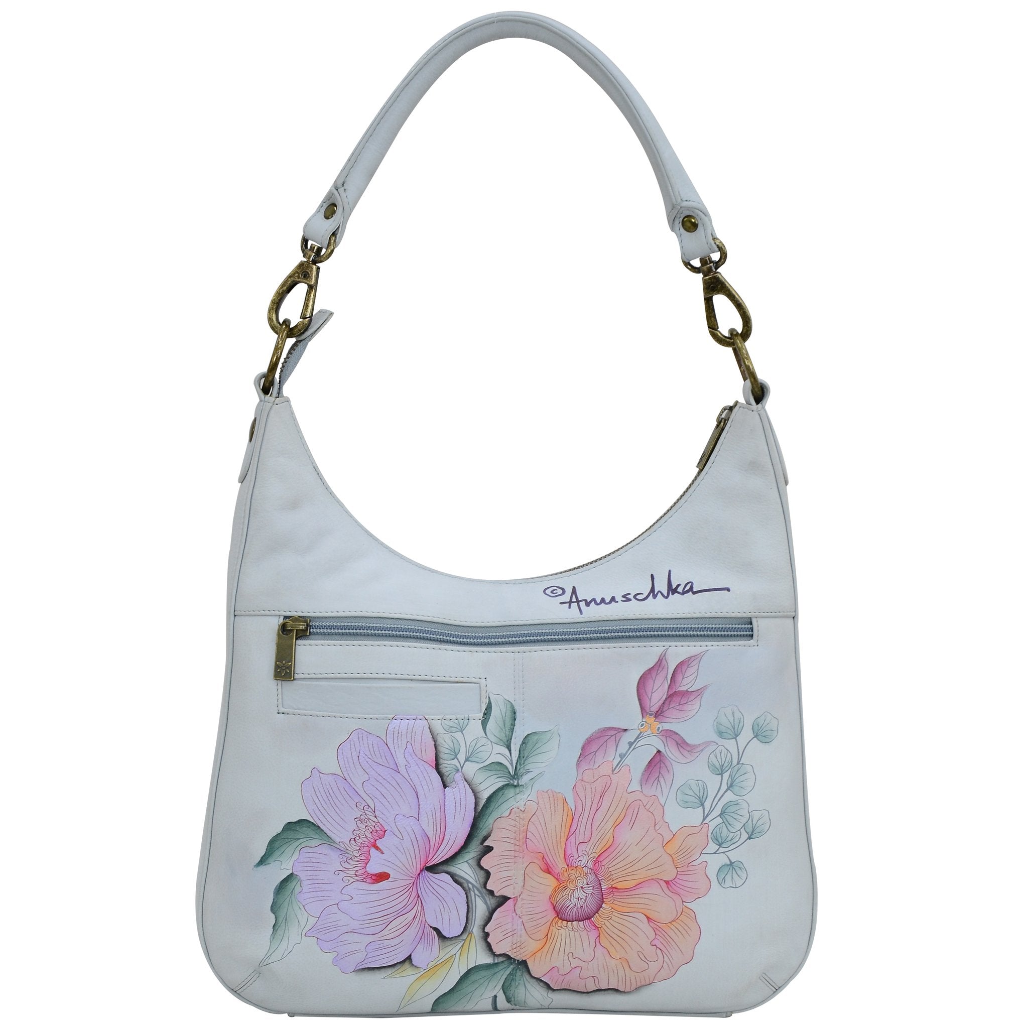 Anuschka Bel Fiori Convertible Slim Hobo