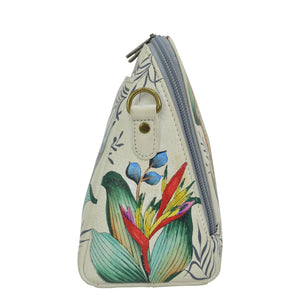 Anuschka Jungle Queen Ivory Travel Organizer