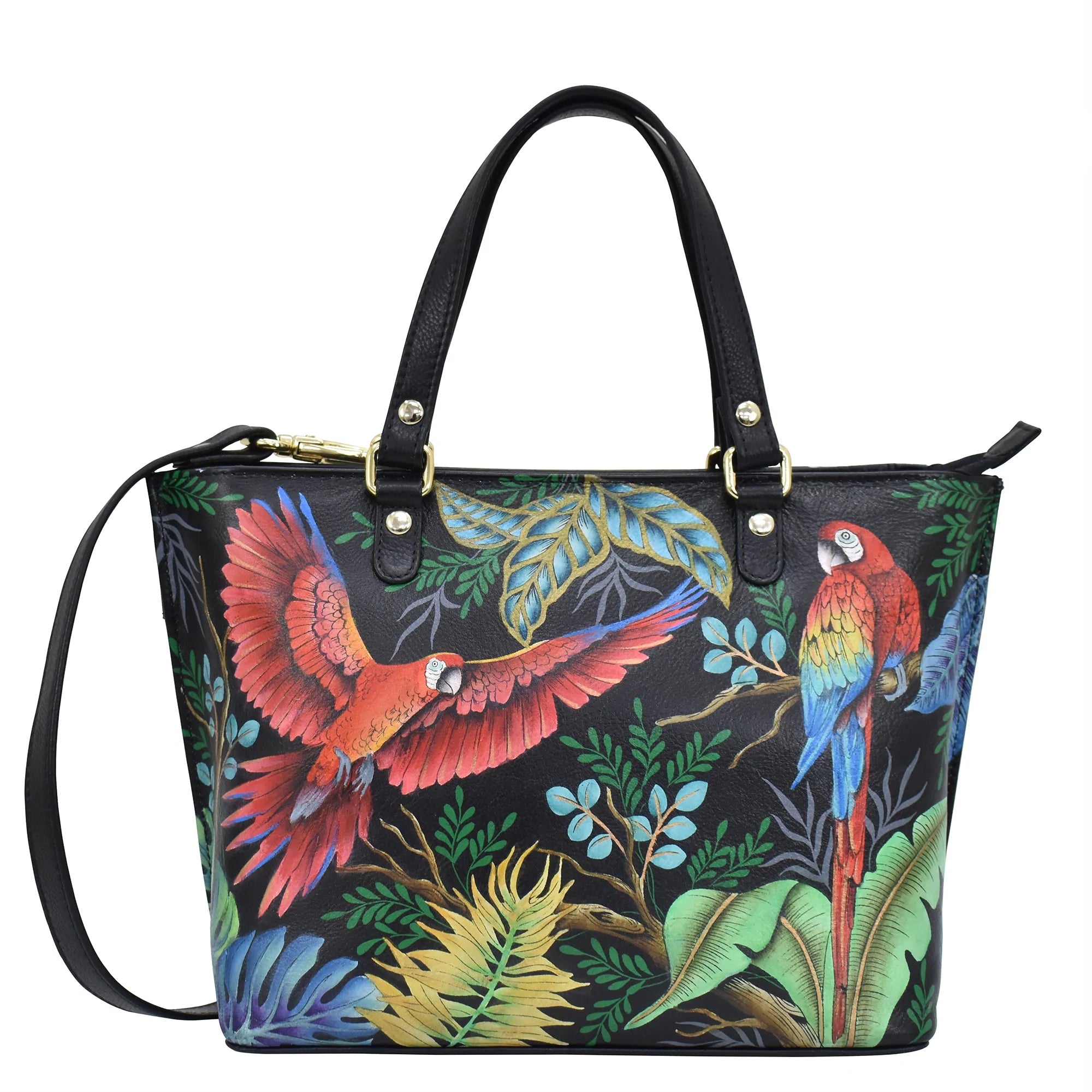 Anuschka Large bag/ cheapest tote in desirable bird motif. New but no packaging.