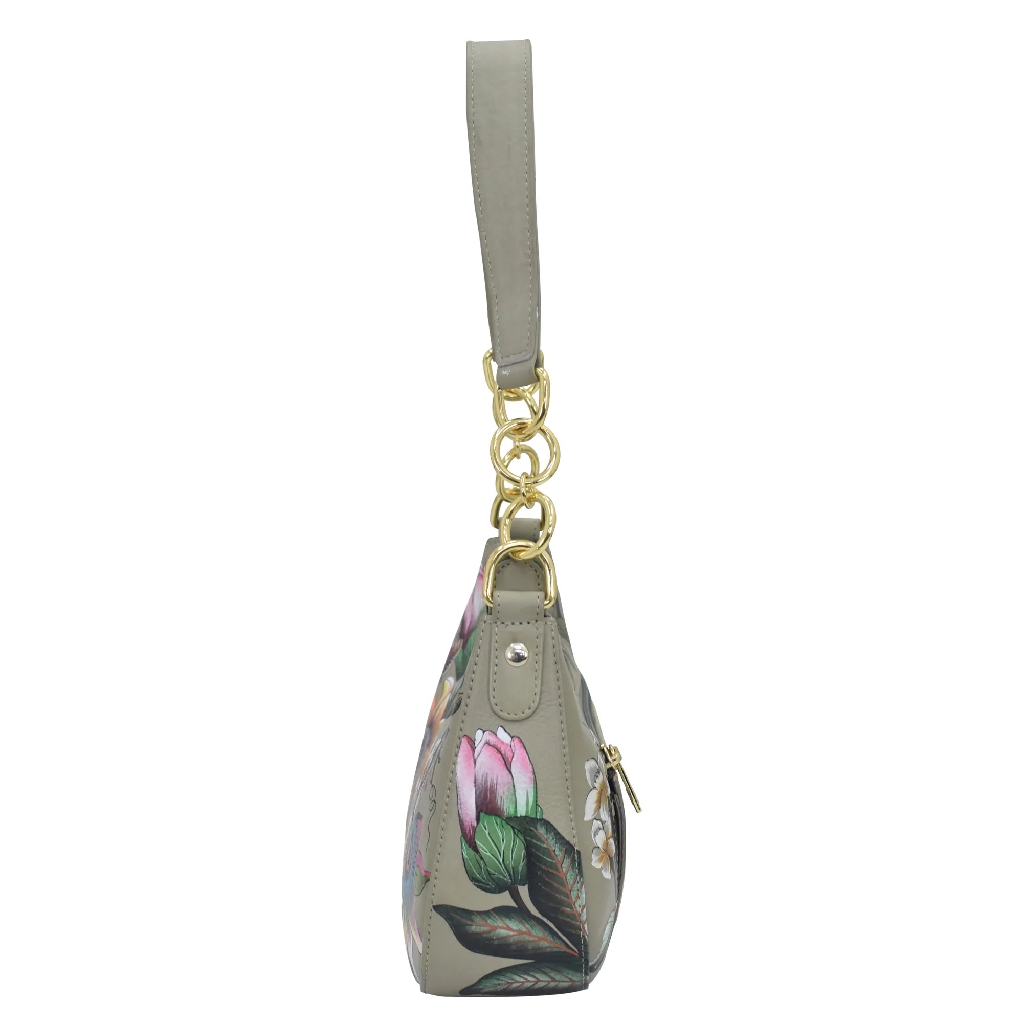 Anuschka Floral Passion Small Convertible Hobo