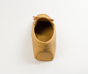 Double Deerskin Moccasin - Natural