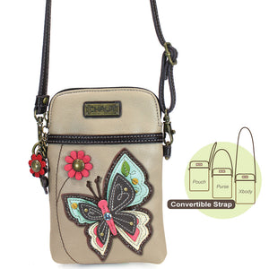 Butterfly Cellphone Crossbody