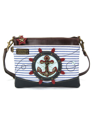 Anchor Mini Crossbody - Striped