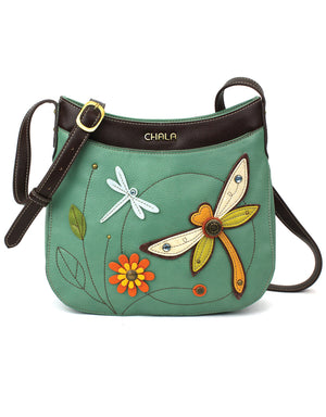 Dragonfly Crescent Crossbody