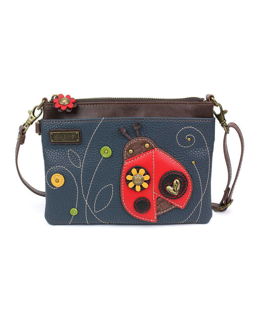 Ladybug Mini Crossbody - Navy