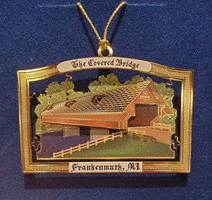 Covered Bridge Frankenmuth Ornament