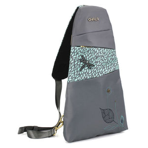 Dragonfly Sling Backpack - Gray