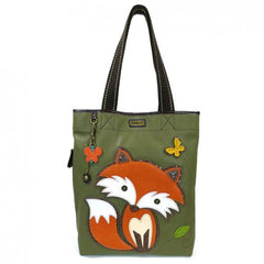 Fox Everyday Tote - Olive