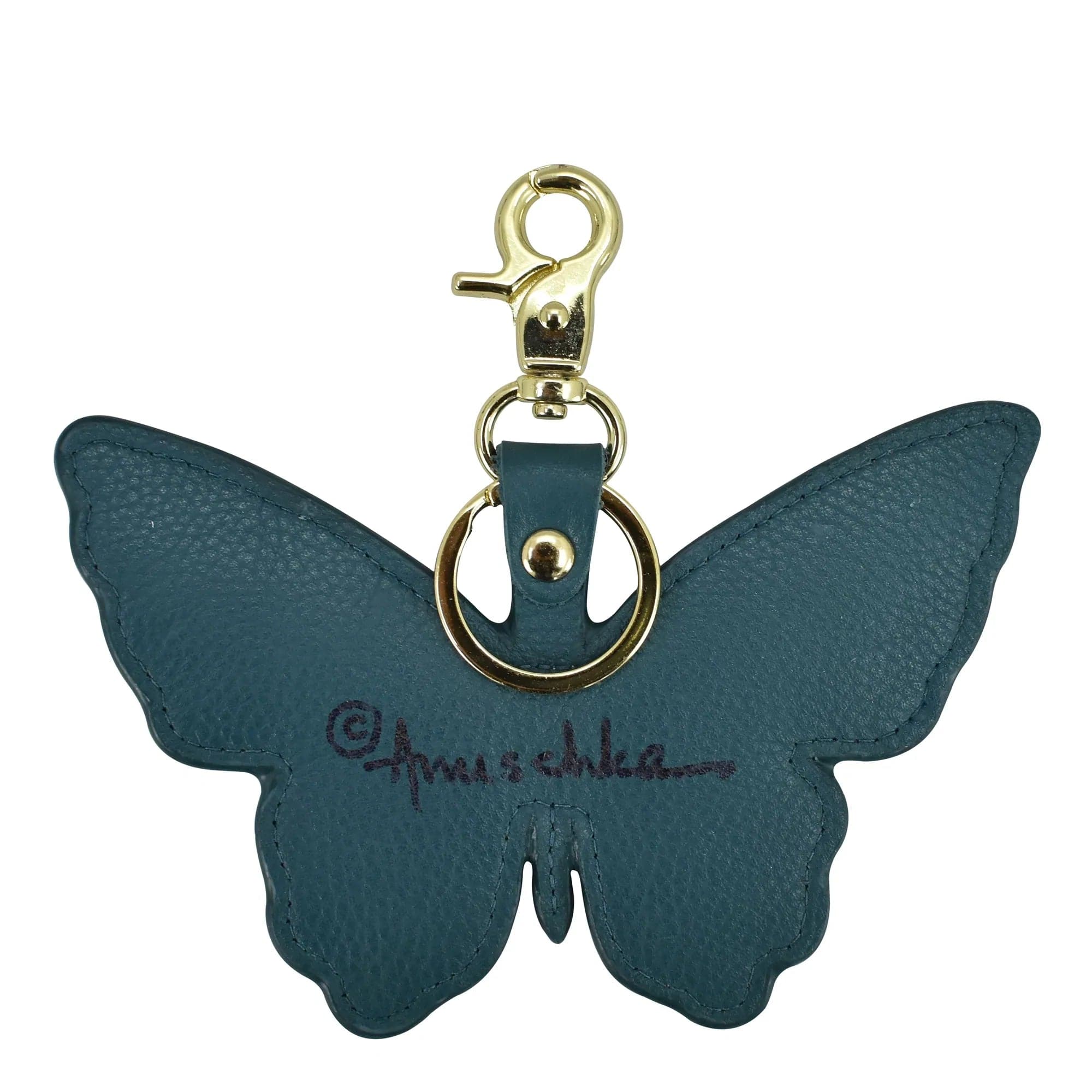 Anuschka Butterfly Melody Blue Bag Charm – The Covered Bridge and