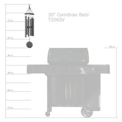Corinthian Bells® 30-inch Windchime - Ruby Splash