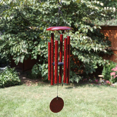 Corinthian Bells® 30-inch Windchime - Ruby Splash