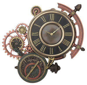 Steampunk Astrolable Clock
