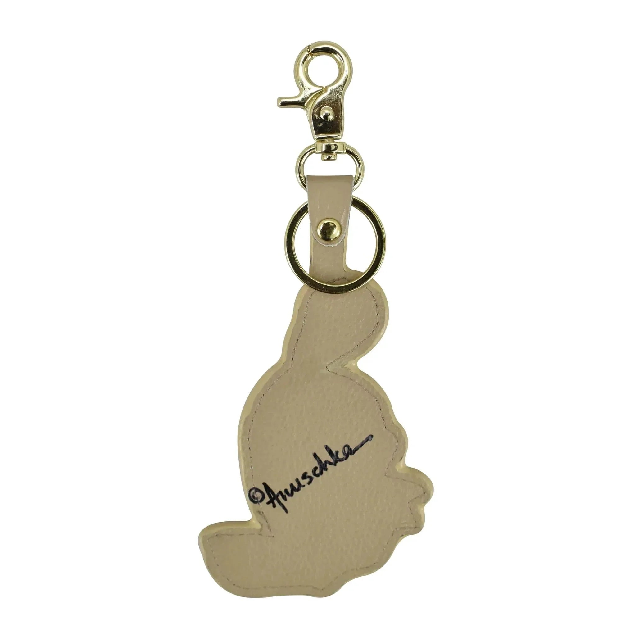 Anuschka African Adventure Bag Charm Flamingo