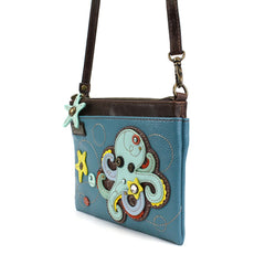 Octopus Mini Crossbody - Blue