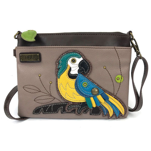 Parrot Mini Crossbody - Gray